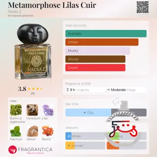 Metamorphose Lilas Cuir Nadia Z