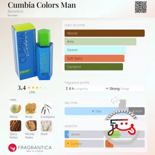 Cumbia Colors Man Benetton