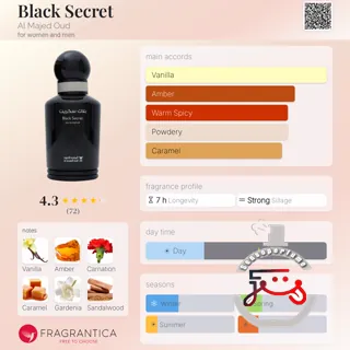 Black Secret Al Majed Oud