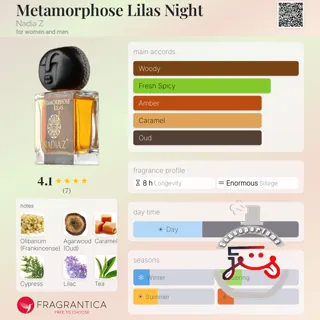 Metamorphose Lilas Night Nadia Z