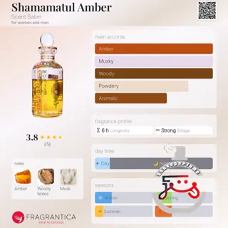 Shamamatul Amber Scent Salim