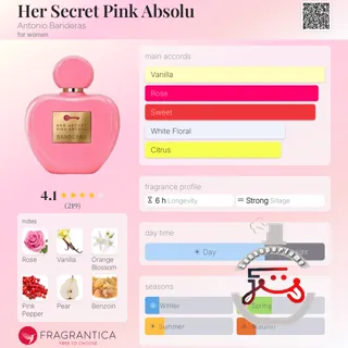 Her Secret Pink Absolu Antonio Banderas