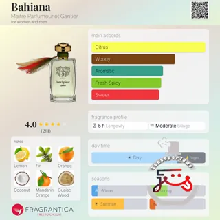 Bahiana Maitre Parfumeur et Gantier