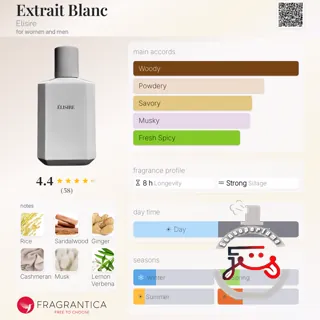 Extrait Blanc Elisire