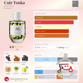 Cuir Tonka Élixir Privé