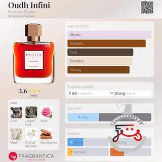 Oudh Infini Parfums Dusita