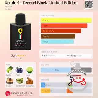 Scuderia Ferrari Black Limited Edition Ferrari