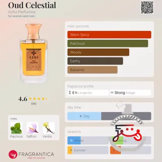 Oud Celestial Azha Perfumes
