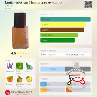 Līnija vīriešiem (Линия для мужчин) Dzintars