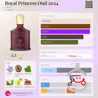 Royal Princess Oud 2024 Creed