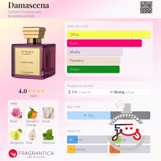 Damascena Sphinx Fragrances