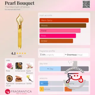 Pearl Bouquet The Merchant of Venice