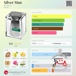 Silver Man Benetton