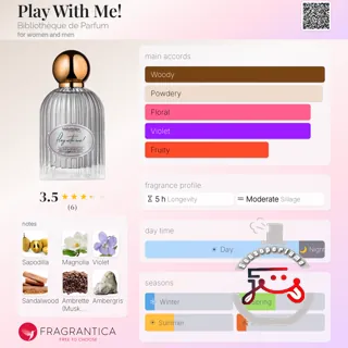 Play With Me! Bibliothèque de Parfum