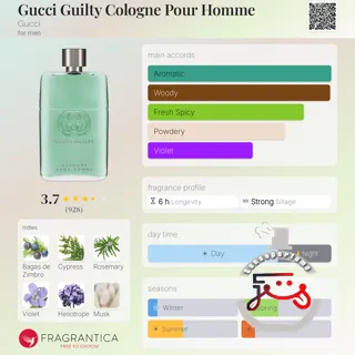 Gucci Guilty Cologne Pour Homme Gucci