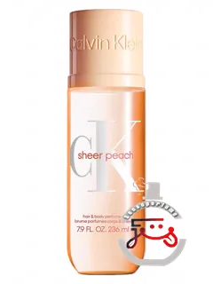 شیر پیچ بادی میست کالوین کلاین | sheer peach body mist calvin klein
