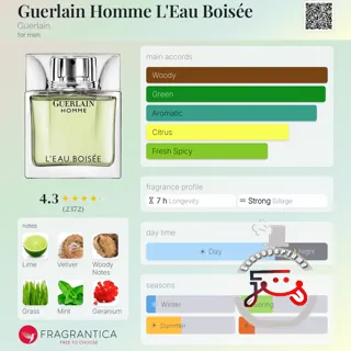 Guerlain Homme L'Eau Boisée Guerlain