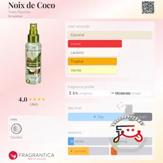 Noix de Coco Yves Rocher