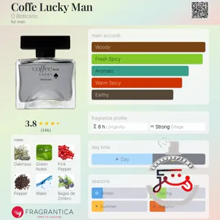 Coffe Lucky Man O Boticário