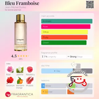 Bleu Framboise Jean-Michel Duriez