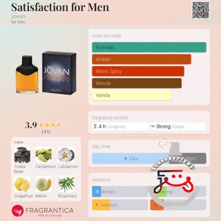 Satisfaction for Men Jovan