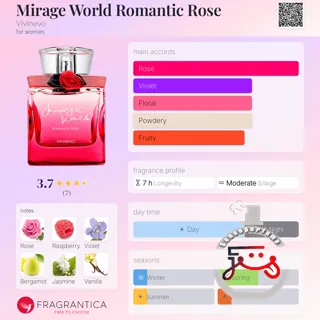 Mirage World Romantic Rose Vivinevo