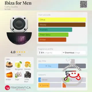Ibiza for Men Cathy Guetta
