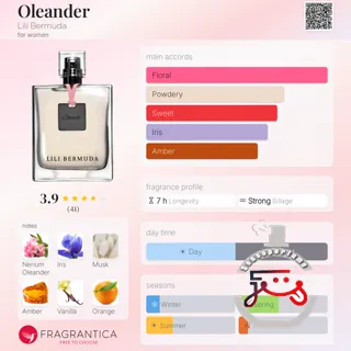 Oleander Lili Bermuda