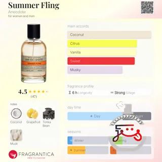 Summer Fling Anecdote