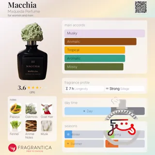 Macchia Maqueda Perfume