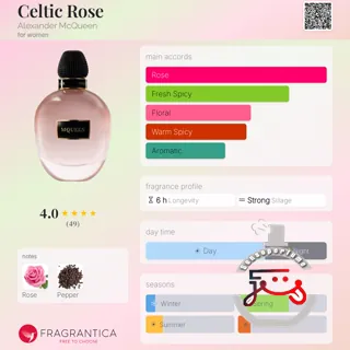 Celtic Rose Alexander McQueen