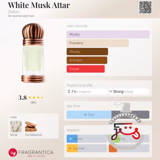 White Musk Attar Zeitun