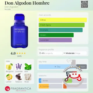 Don Algodon Hombre Don Algodon