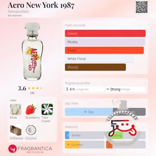 Aero New York 1987 Aéropostale