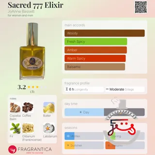 Sacred 777 Elixir JoAnne Bassett