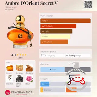 Ambre D'Orient Secret V Eisenberg