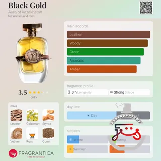 Black Gold Aura of Kazakhstan