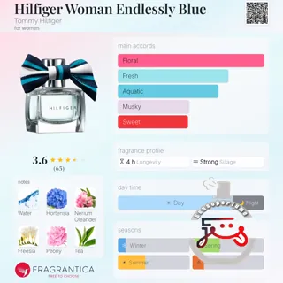 Hilfiger Woman Endlessly Blue Tommy Hilfiger