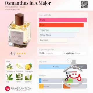 Osmanthus in A Major The Cologne House