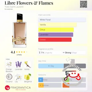 Libre Flowers & Flames Yves Saint Laurent