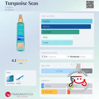 Turquoise Seas Calgon