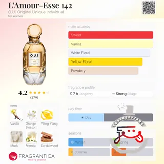 L’Amour-Esse 142 O.U.i Original Unique Individual