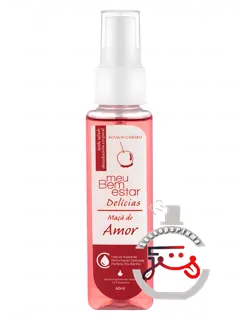 میو بم اشتار دلیسیاس ماچا دو آمور آگوآ د شیرو | meu bem estar delícias maçã do amor água de cheiro