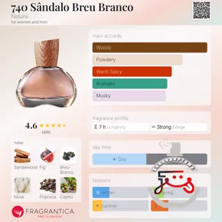 740 Sândalo Breu Branco Natura