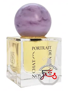 پرتره د مدام ا سن شا میسکئو پرفیم | portrait de madame et son chat miskeo parfums