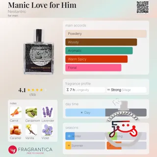 Manic Love for Him Neotantric