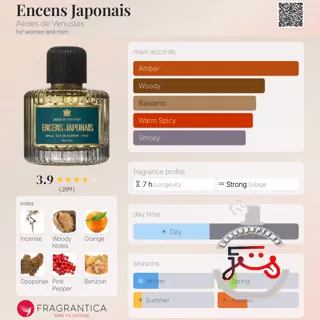 Encens Japonais Aedes de Venustas
