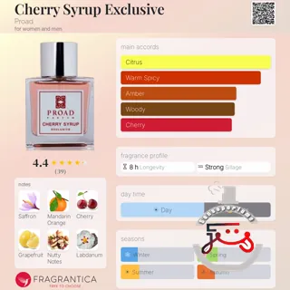 Cherry Syrup Exclusive Proad