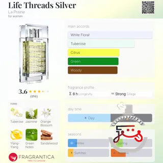 Life Threads Silver La Prairie