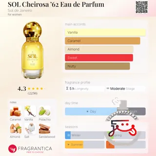 SOL Cheirosa ’62 Eau de Parfum Sol de Janeiro